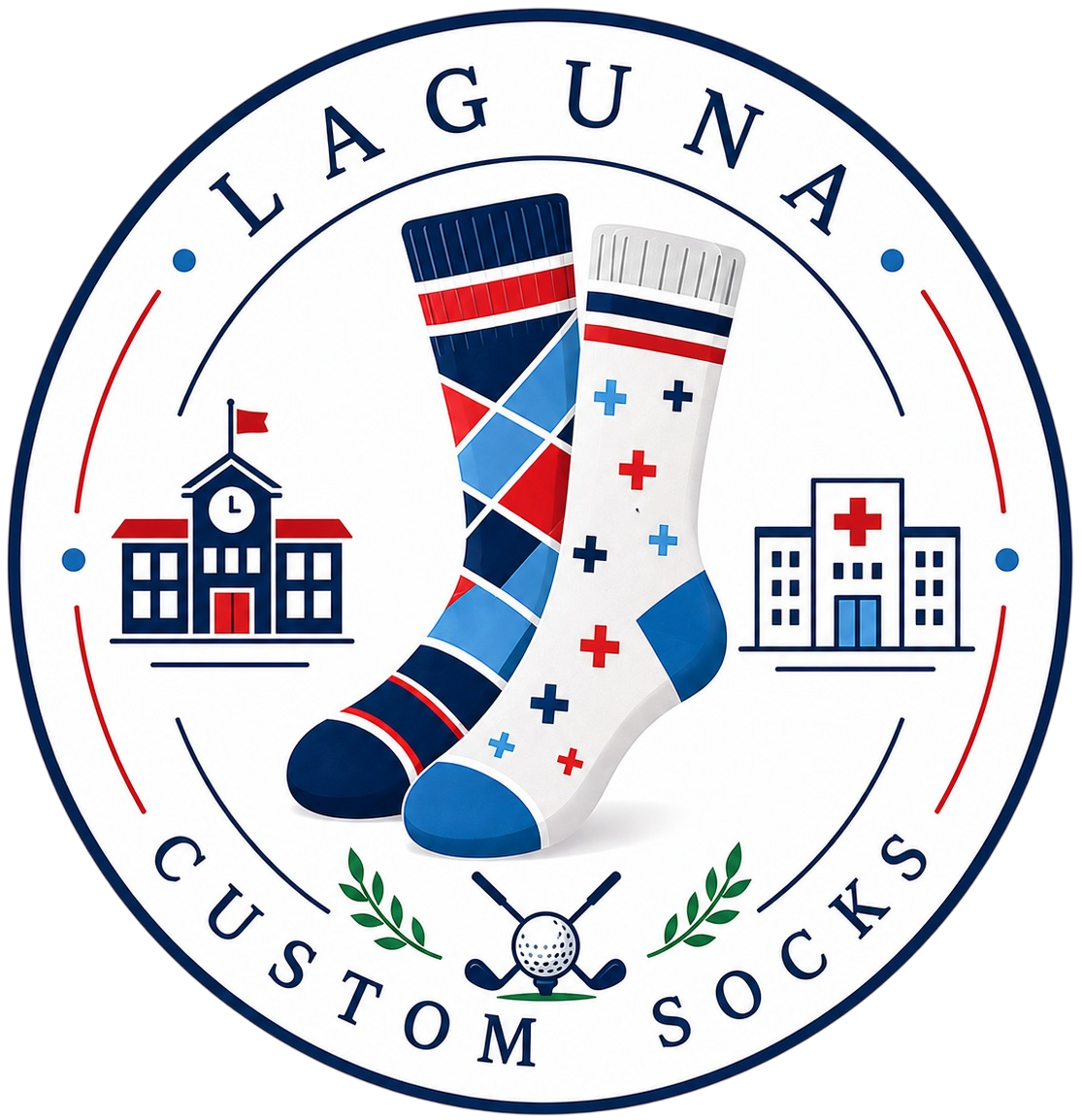 Laguna Custom Socks